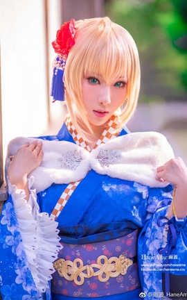 HaneAme겨-Artoria-kimono